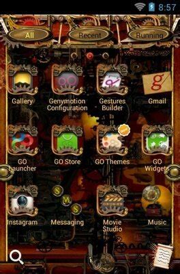 Steampunk GO Launcher Theme (Android) software credits, cast, crew of song